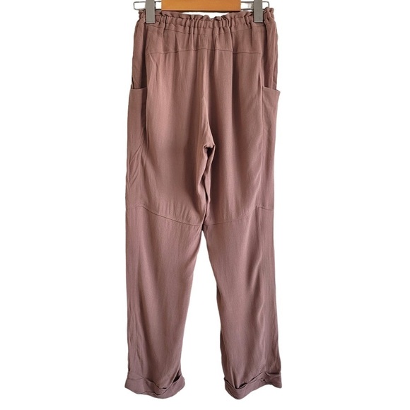 Aritzia Wilfred Marais trouser pant dusty rose pink XXS silk - Picture 7 of 15